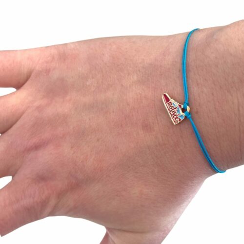 Bracelet en tissus motivée