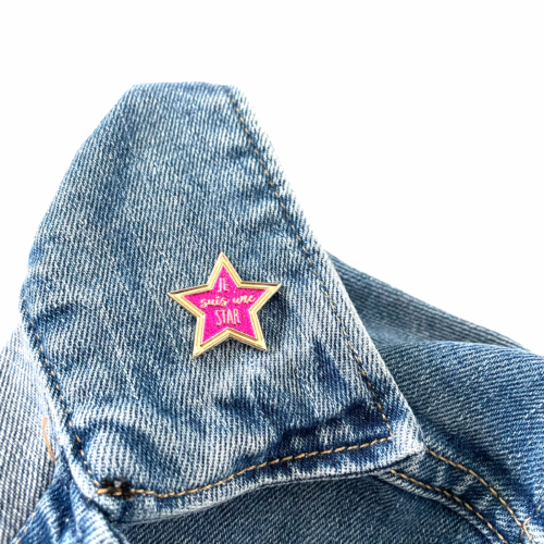 Pin's je suis une star