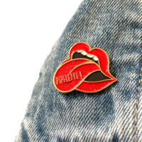 Pin's pipelette rollingstone