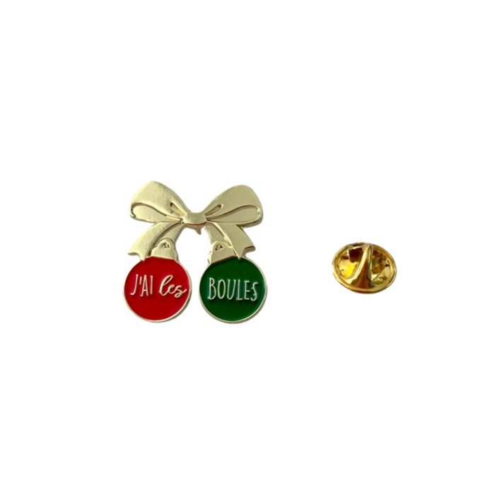 Pin's j'ai les boules noël