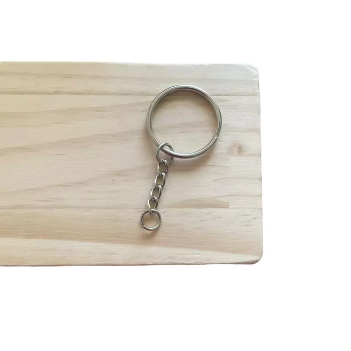 A porte-clés argent