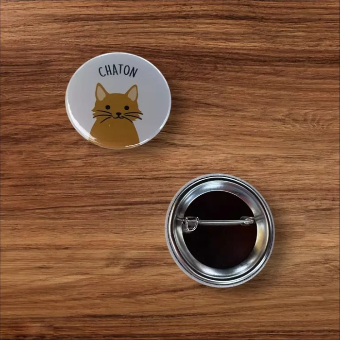 Badge chaton