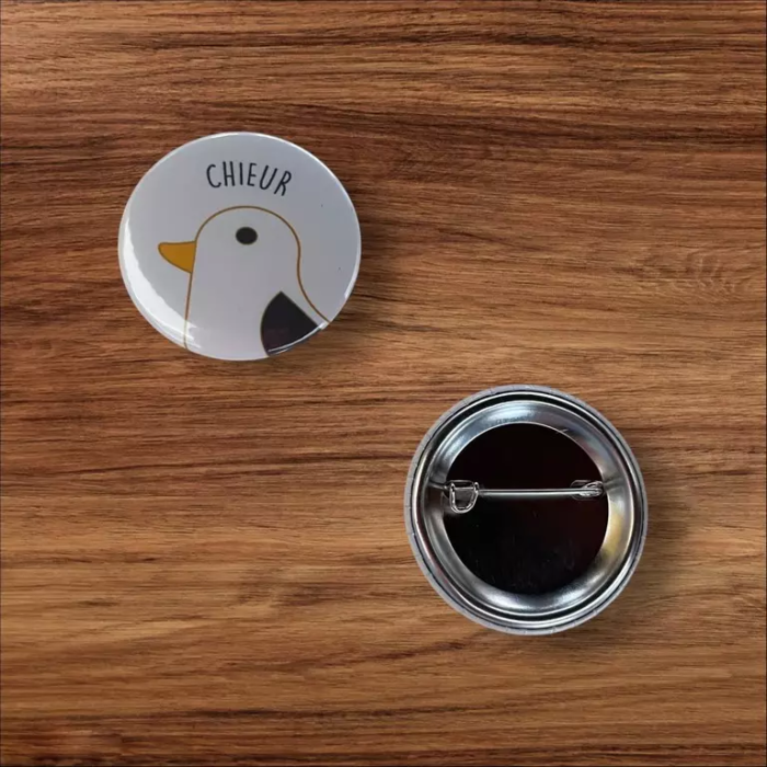 Badge chieur