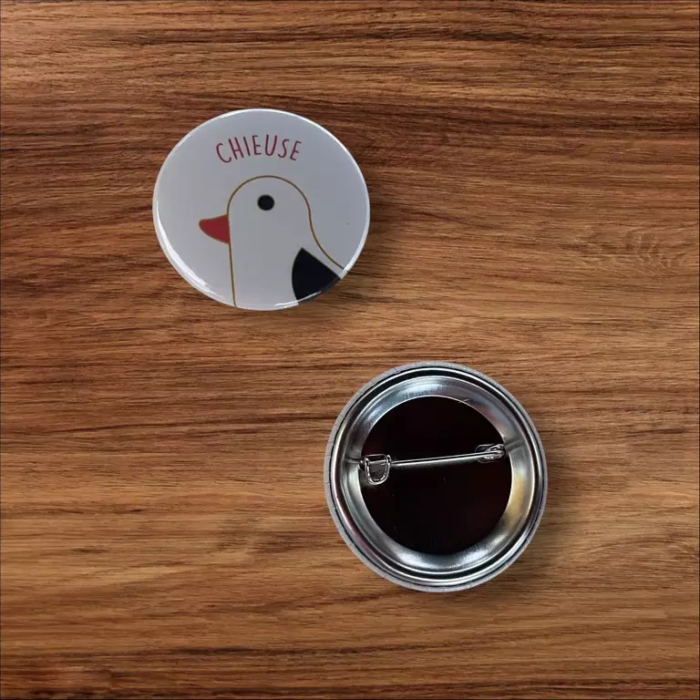 Badge chieuse