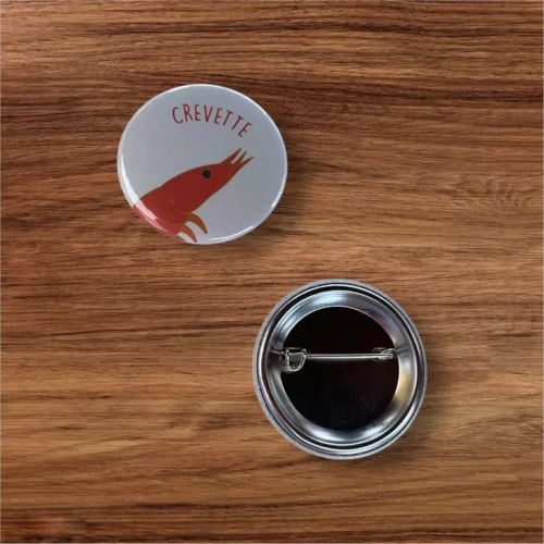 Badge crevette