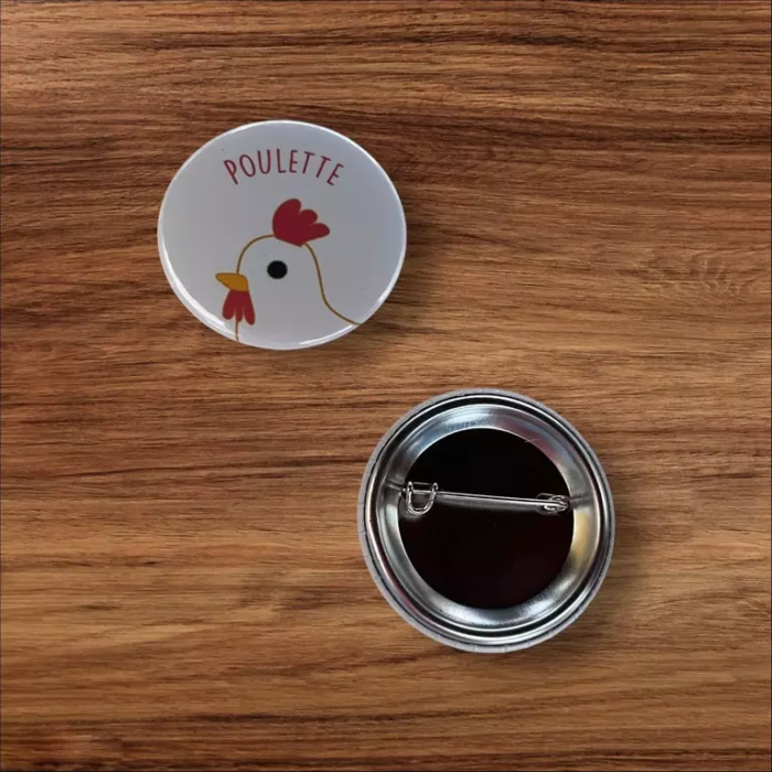 Badge poulette