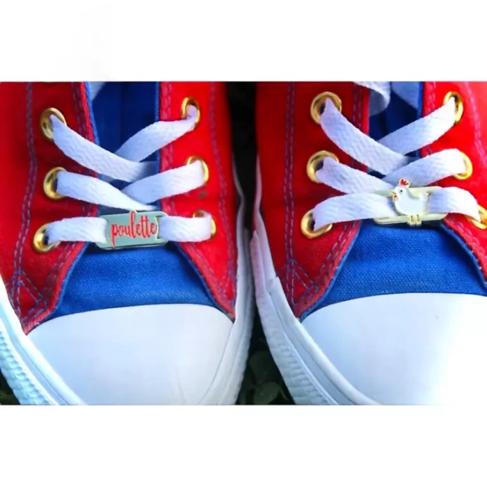 bijoux lacets poulette paire