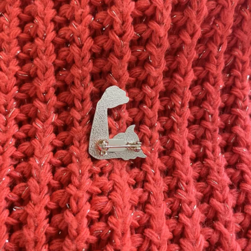 broche j'y crois dos