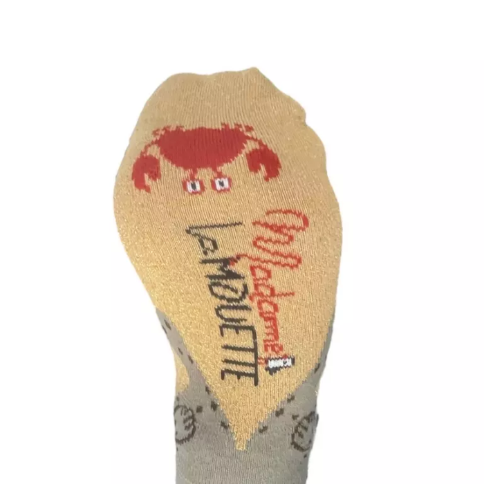 chaussettes mer en dessous