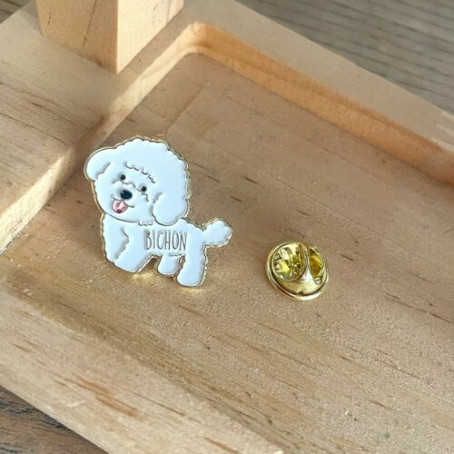 pins-bichon-bois