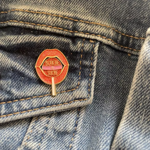 pin's bouche à sucre