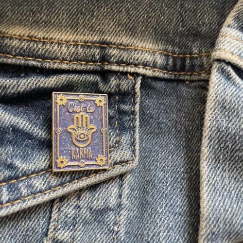 pin's c'est le karma