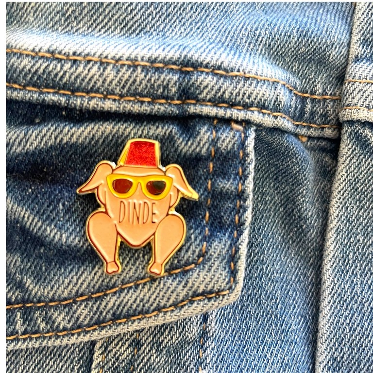 pin's dinde jean