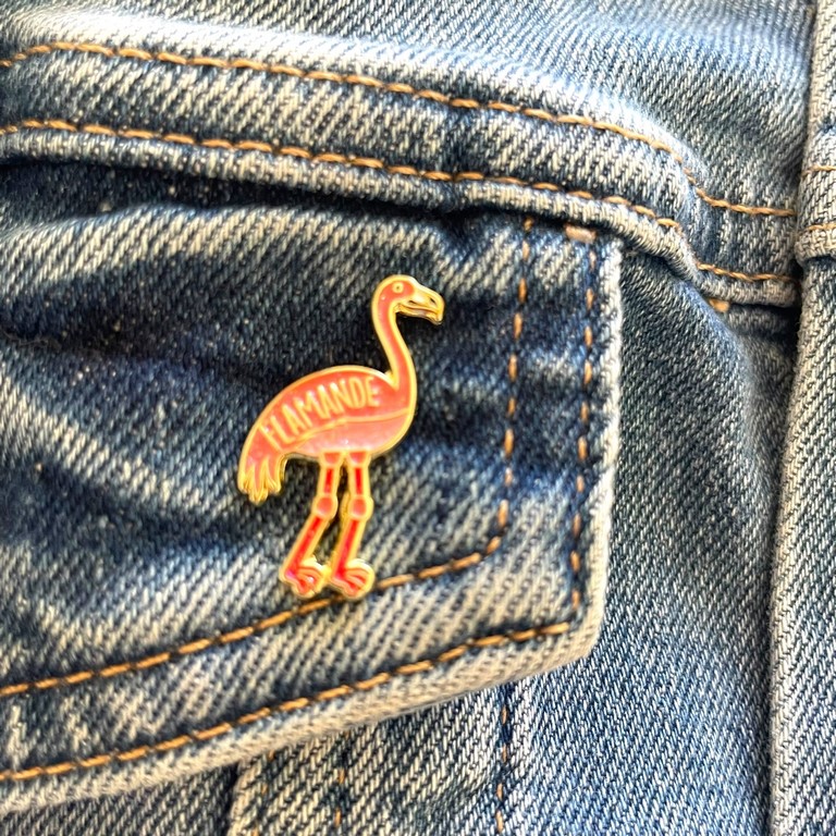 Pin's flamande jean