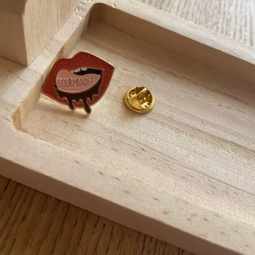 pin's gourmande bois