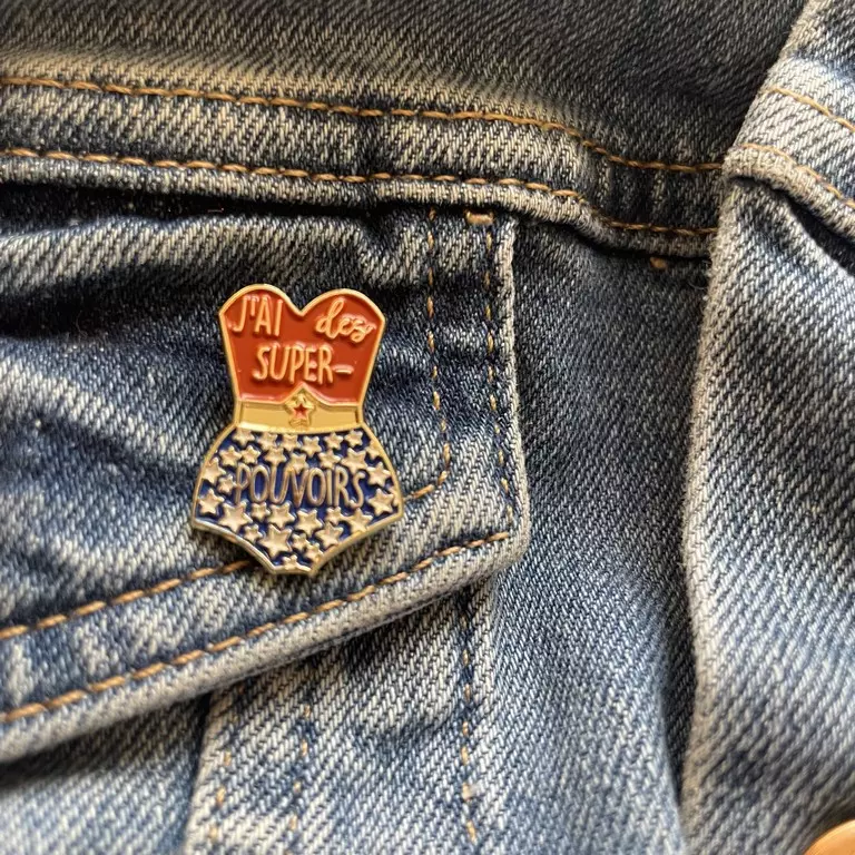 pin's j'ai des super-pouvoirs