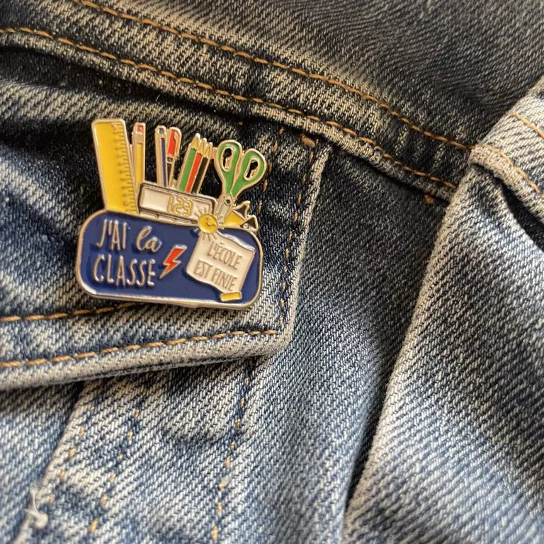 pin's j'ai la classe