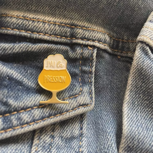pin's j'ai la pression