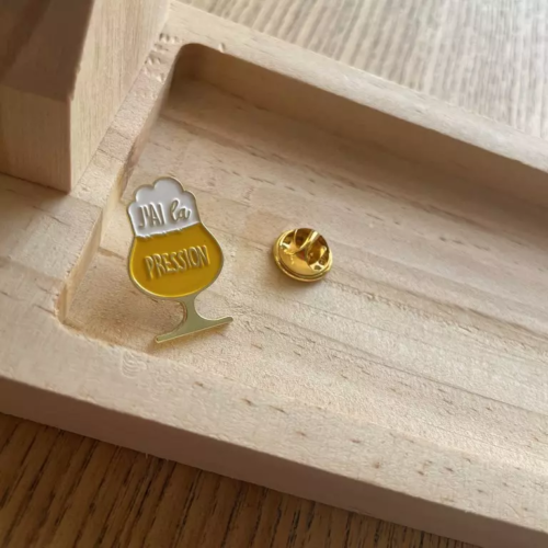 pin's j'ai la pression bois