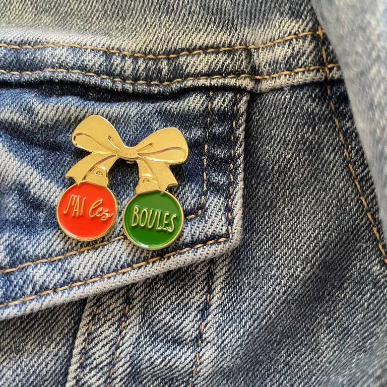 pin's j'ai les boules