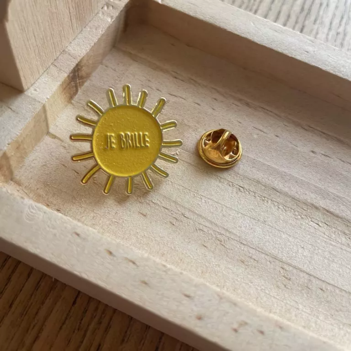 pin's je brille