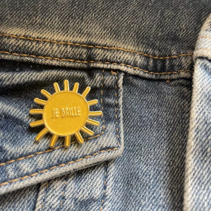 pin's je brille (Copier)