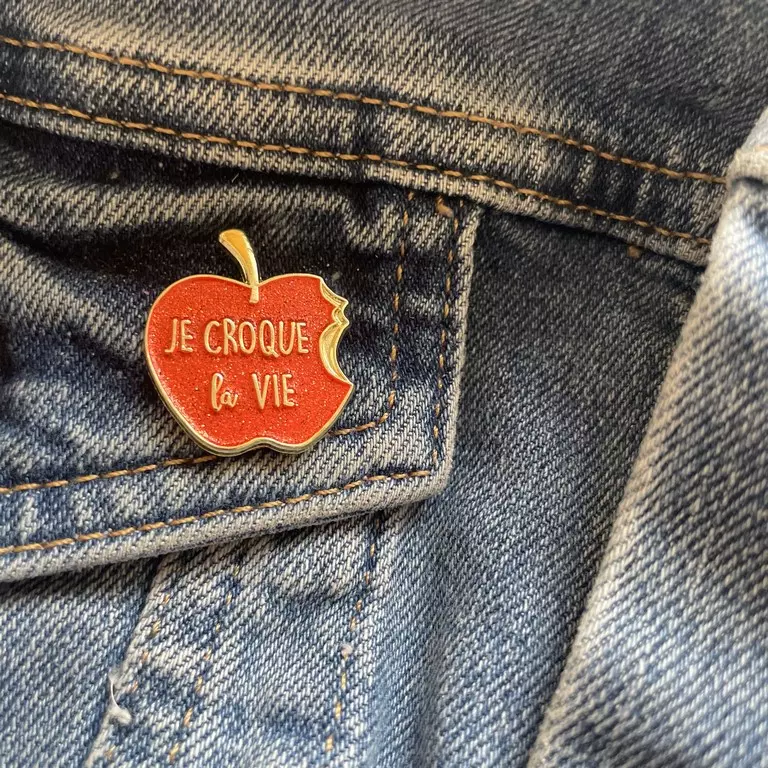 pin's je croque la vie