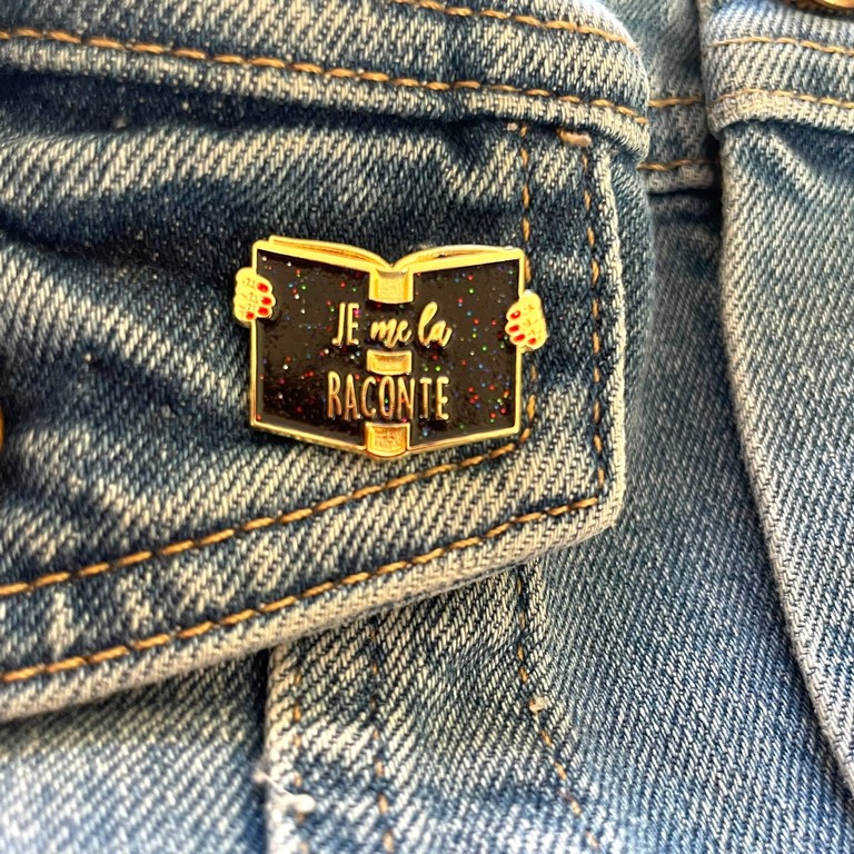 Pin's je me la raconte jean