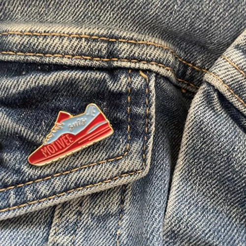 pin's je suis motivée