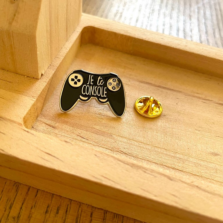 pin's je te console