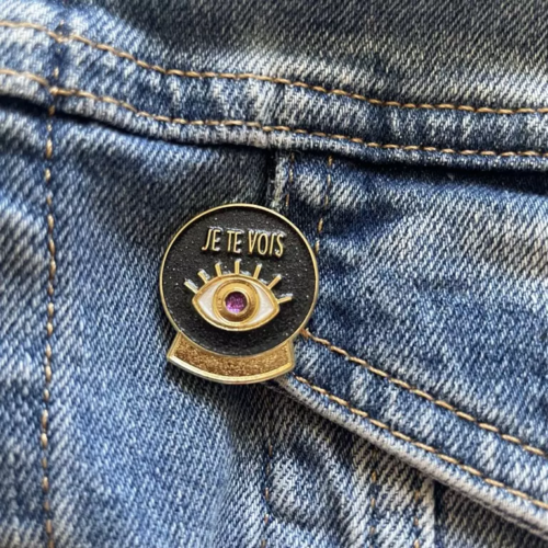 pin's je te vois
