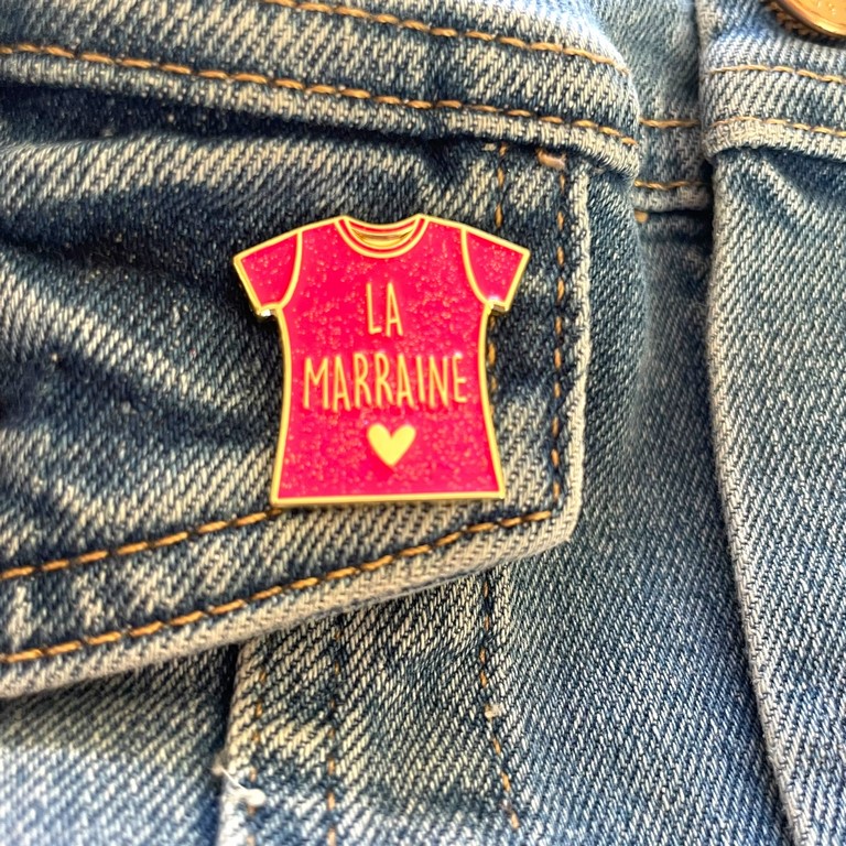 Pin's la marraine jean
