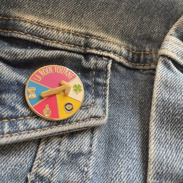 pin's la roue tourne