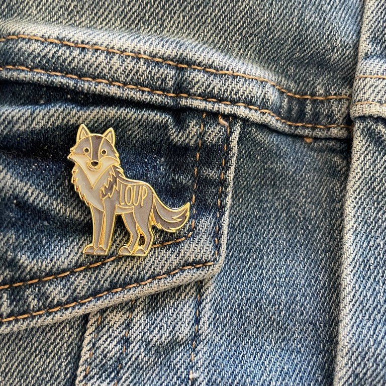 pin's loup jean