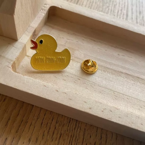 pin's mon coin-coin bois