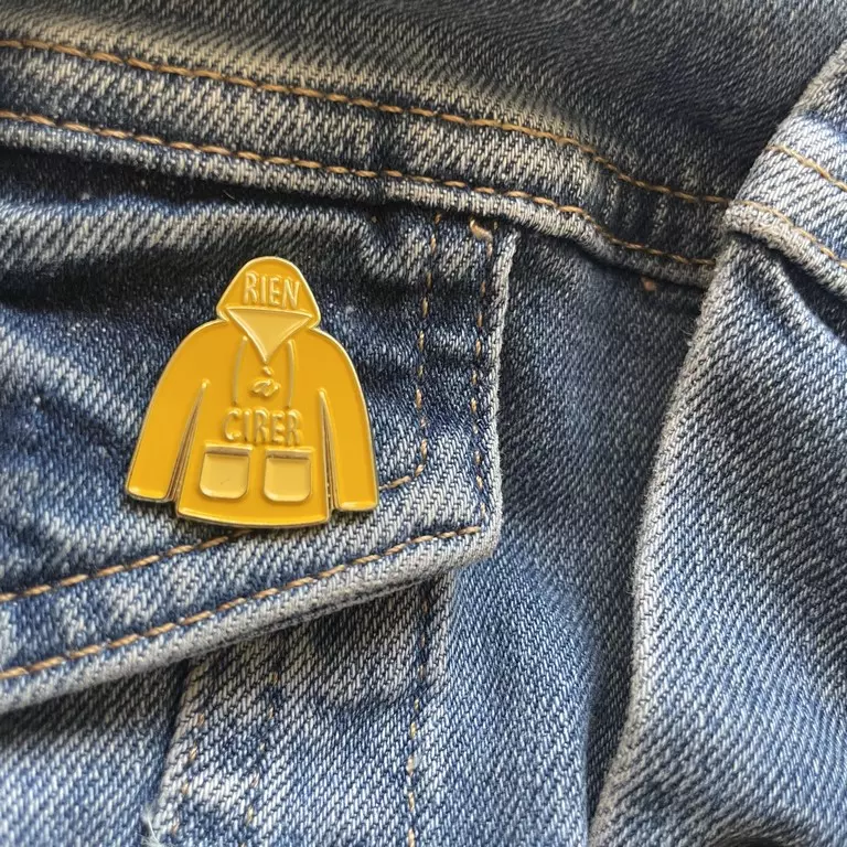 pin's rien à cirer
