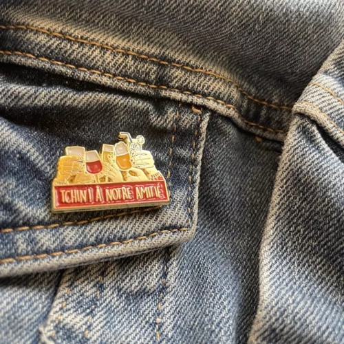 pin's tchin à notre amitié