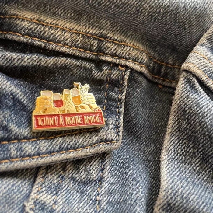 pin's tchin à notre amitié