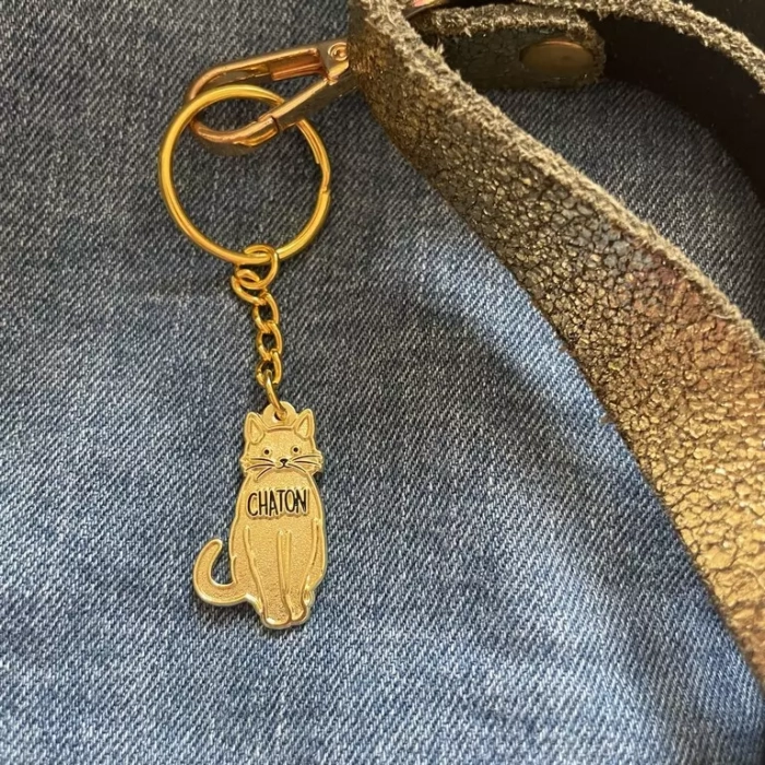 porte-clés chaton