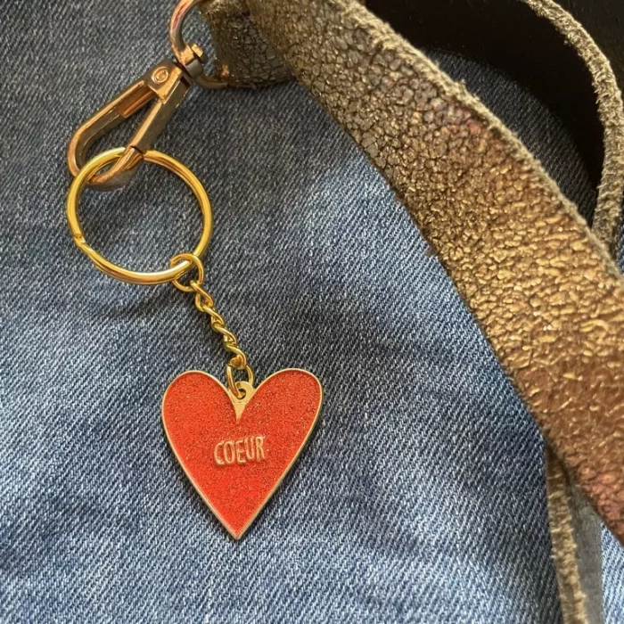 porte-clés coeur