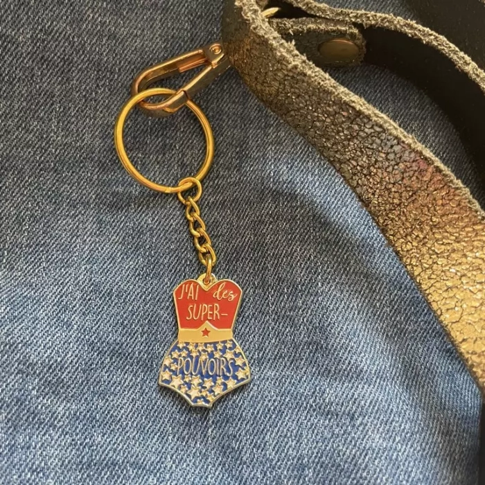 porte-clés j'ai des super-pouvoirs