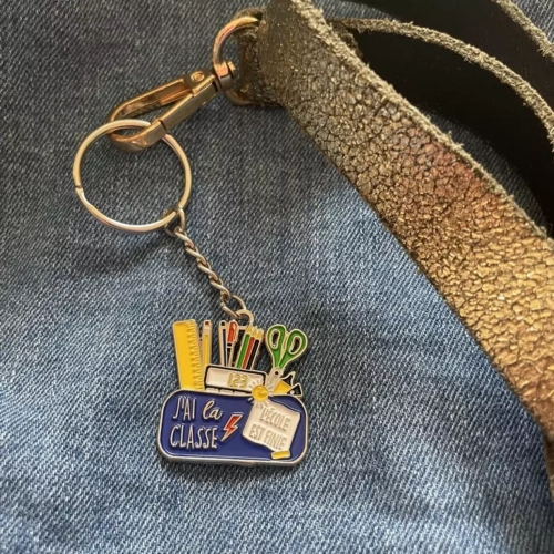 porte-clés j'ai la classe