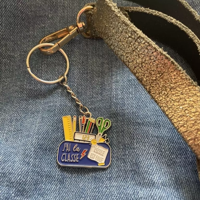 porte-clés j'ai la classe