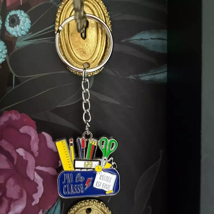 porte-clés j'ai la classe