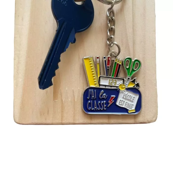 porte-clés j'ai la classe clé