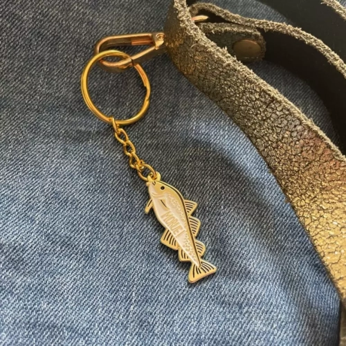 porte-clés morue