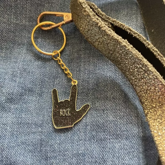 porte-clés rock